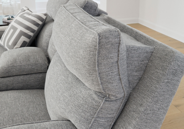 Biscoe Pewter Power Reclining Sofa Set - Image 7