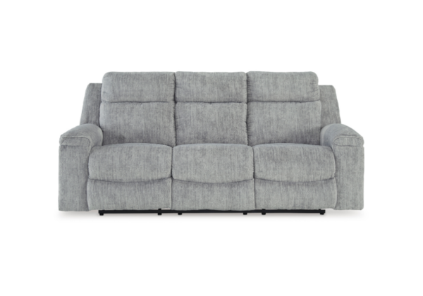 Buntington Pewter Reclining Sofa