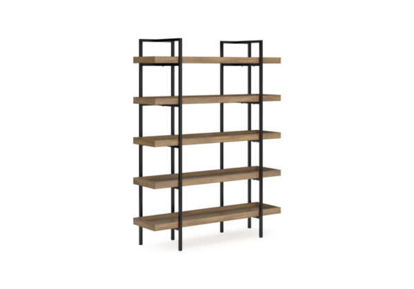 Montia Light Brown Bookcase