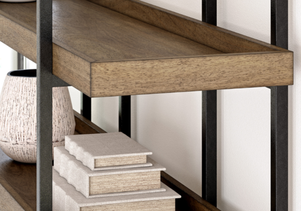 Montia Light Brown Bookcase - Image 5