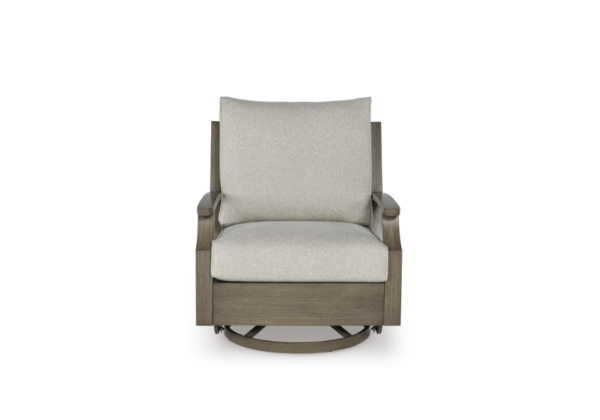 Rainier Ranch Outdoor Swivel Glider Chair - Image 3