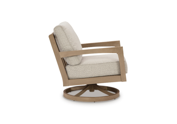 Hallow Creek Outdoor Swivel Lounge Chair - Image 4