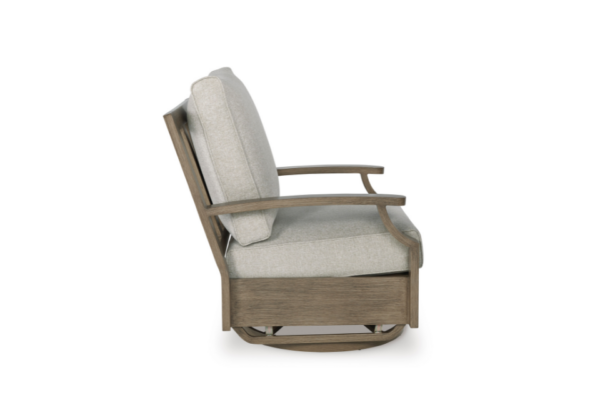 Rainier Ranch Outdoor Swivel Glider Chair - Image 5
