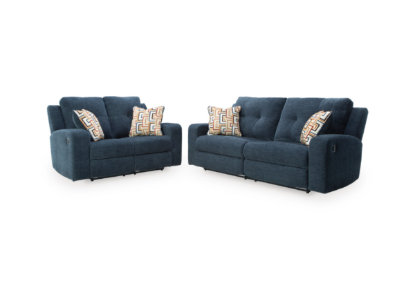 Danum Ink Reclining Sofa Set