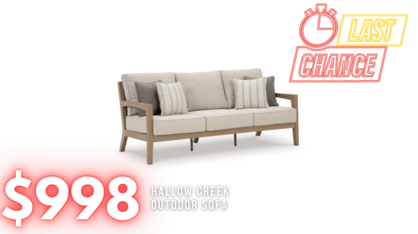 Last Chance Deal! - Hallow Creek Outdoor Sofa