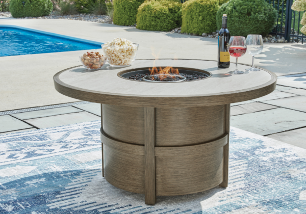 Rainier Ranch Outdoor Fire Pit Table - Image 2