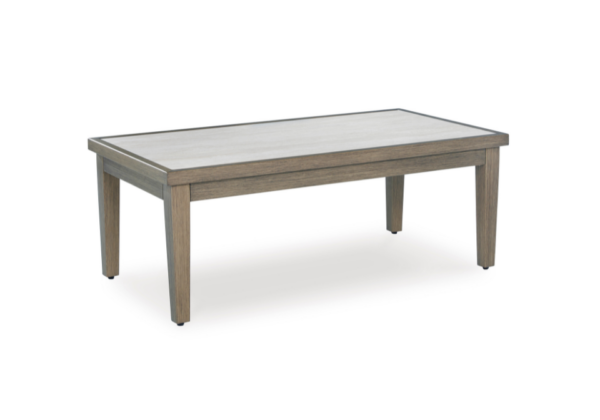 Rainier Ranch Outdoor Rectangular Cocktail Table - Image 3