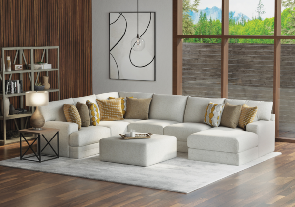 Tori Birch 3-Piece RAF Chaise Sectional - Image 2