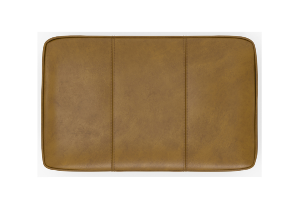 Corvara Caramel Ottoman - Image 4