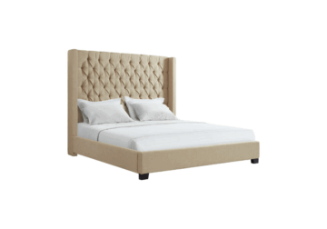 Morrow Natural Upholstered King Bed