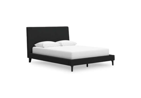 Cadmori Black Queen Upholstered Bed