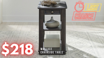 Last Chance Deal! - Wallace Chairside Table