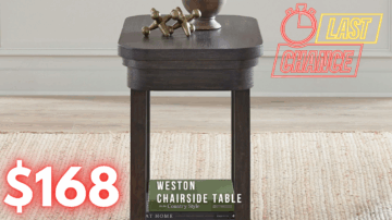 Last Chance Deal! - Weston Chairside Table