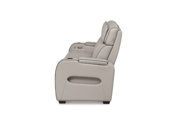 Boyington Gray Power Reclining Sofa - Image 5