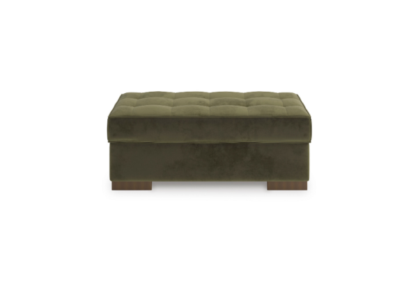 Caspian-Town Olive Ottoman