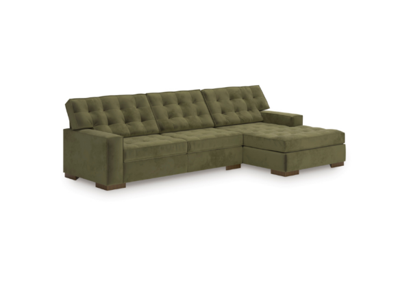 Caspian-Town Olive RAF Sofa Chaise