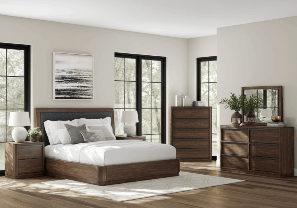 Dilenno King Panel Bed Set