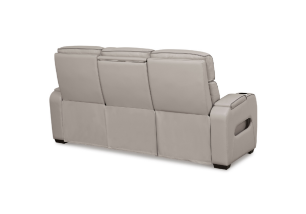 Boyington Gray Power Reclining Sofa - Image 4