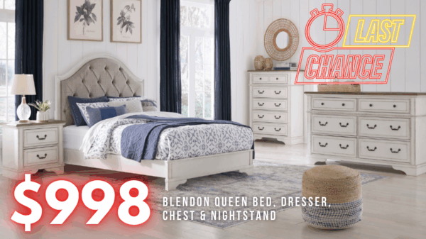 Last Chance Deal! - Blendon Queen 4-Piece Bedroom Set