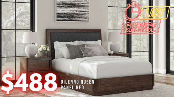 Last Chance Deal! - Dilenno Queen Panel Bed