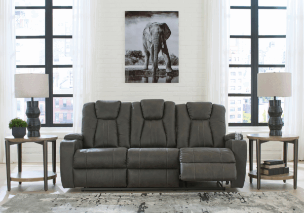 Batavia Pier Reclining Sofa with Dropdown Table - Image 2