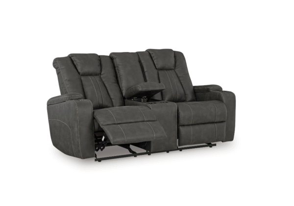 Batavia Pier Reclining Loveseat with Console - Image 3