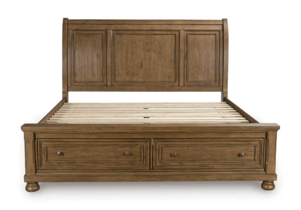 Feddinger King Storage Sleigh Bed
