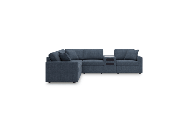 ModMax Ink 6-Piece Sectional with Audio Console - Image 2