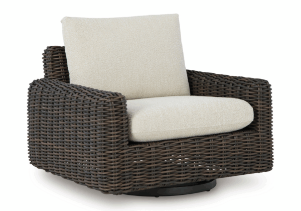 Kimora Swivel Glider Lounge Chair with Cushion