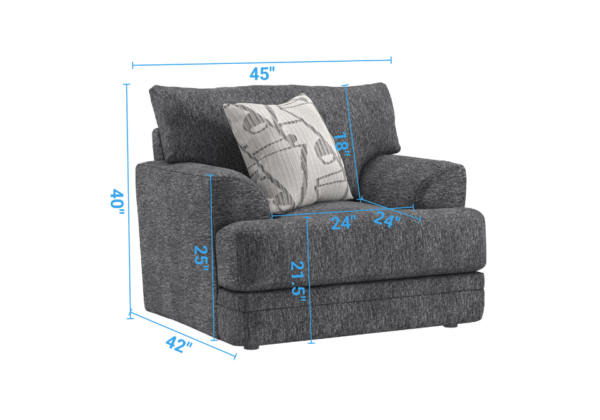 Tyson Slate Chair - Image 3
