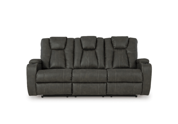 Batavia Pier Reclining Sofa with Dropdown Table - Image 4