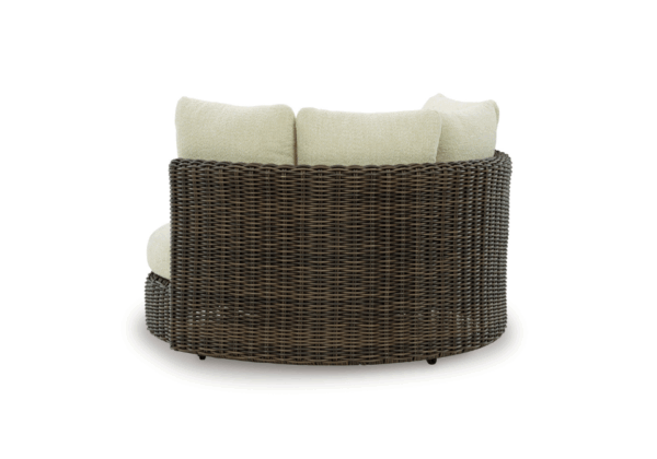 Kimora Swivel Lounge Chair with Cushion - Image 2