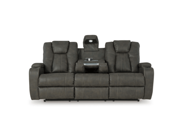 Batavia Pier Reclining Sofa with Dropdown Table - Image 3