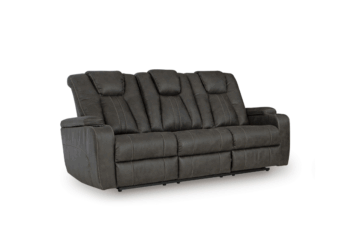 Batavia Pier Reclining Sofa with Dropdown Table