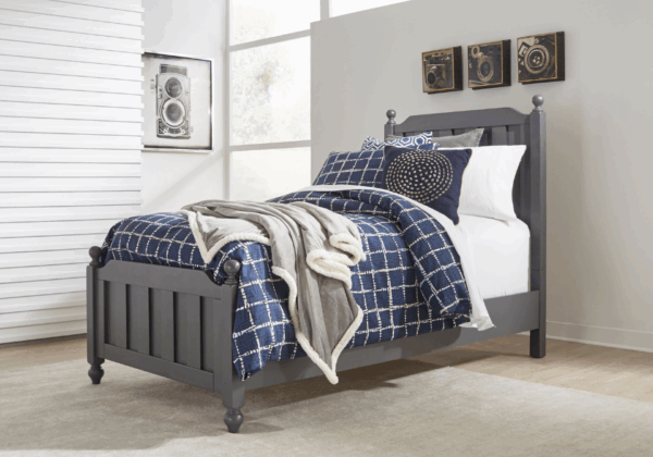 Cottage View Dark Gray Twin Bed - Image 4