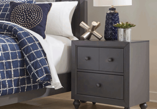Cottage View Dark Gray Full 4-Piece Set - Image 5