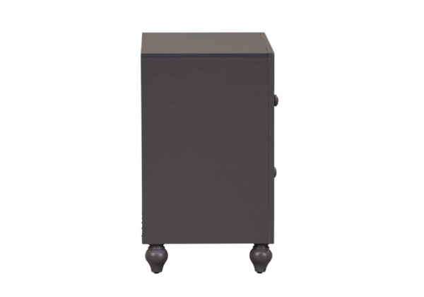 Cottage View Dark Gray Nightstand - Image 3