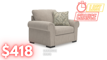 Last Chance Deal! - Sararose Heather Chair and a Half