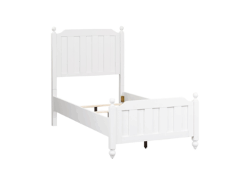 Cottage View White Twin Bed