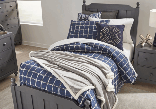 Cottage View Dark Gray Full 4-Piece Set