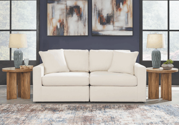 ModMax Oyster 2-Piece Modular Loveseat - Image 3