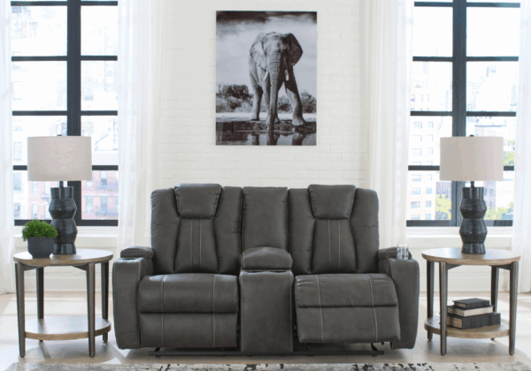 Batavia Pier Reclining Loveseat with Console - Image 5