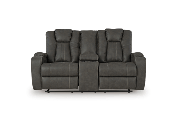 Batavia Pier Reclining Loveseat with Console - Image 4