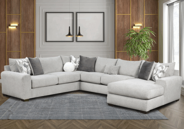 Apollo 3-Piece RAF Chaise Sectional