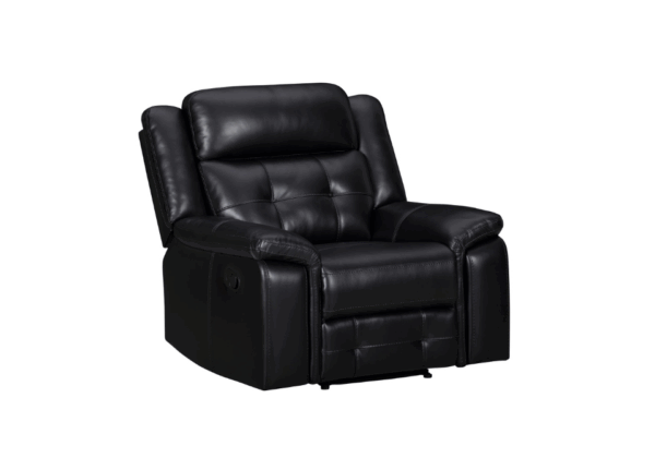 Shaw Black Recliner