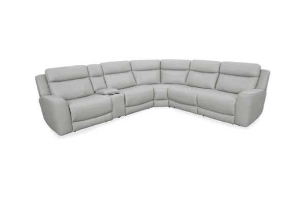 Canmore Gray 6 Piece Power Reclining Sectional