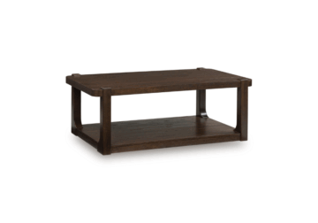 Breckington Rectangular Cocktail Table w/ Shelf