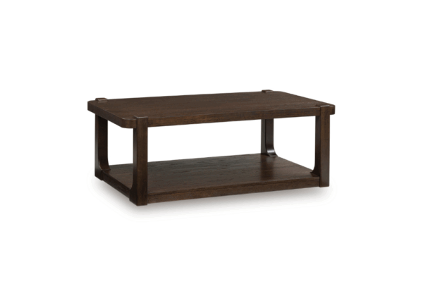 Breckington Rectangular Cocktail Table w/ Shelf