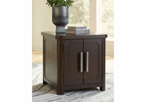 Breckington Rectangular End Table w/ Storage - Image 3