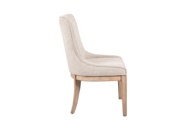 Proximity Place Buff Upholstered Side Chair - Image 2